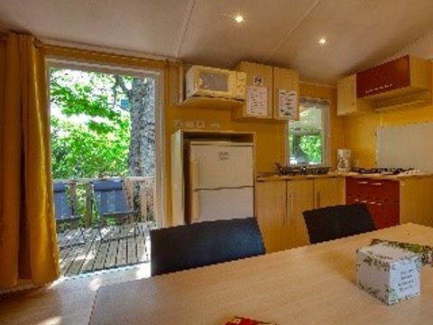 Mobilhome 7 personnes - Mobil-home 5/7 pers