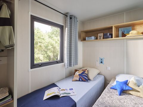 Mobilhome 4 personnes - Cottage Vintage climatisé + TV 25m² 4 pers
