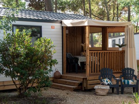 MOBILHOME 4 personnes - Bergame CONFORT Climatisé.