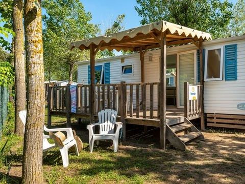 MOBILHOME 4 personnes - Classic | 2 Ch. | 4 Pers. | Terrasse surélevée | Clim.