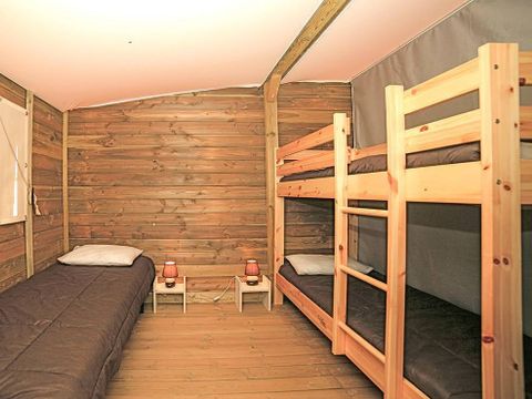 LODGE 5 personnes - Tente Eco Lodge | 2 Ch. | 4/5 Pers. | Sans SDB