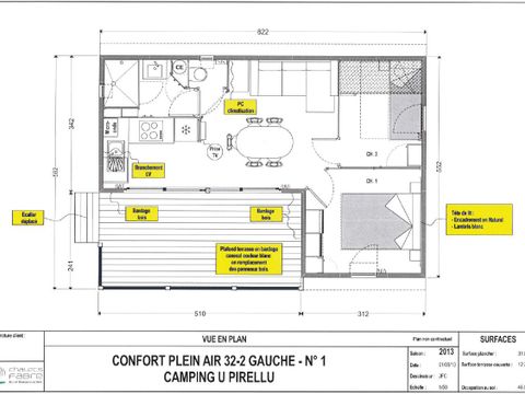 CHALET 5 personnes - Lodge 2 chambres