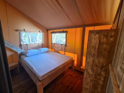 TENTE TOILE ET BOIS 4 personnes - Tente Lodge 4 pers