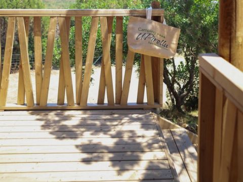 TENTE TOILE ET BOIS 6 personnes - Tente Lodge 3ch 6 pers