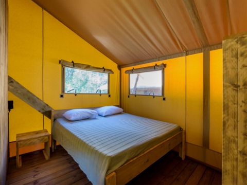 TENTE TOILE ET BOIS 4 personnes - Tente Lodge 4 pers