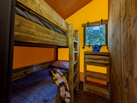 TENTE TOILE ET BOIS 4 personnes - Tente Lodge 4 pers