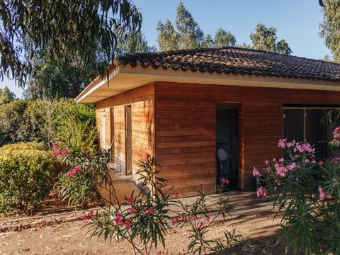 TENTE TOILE ET BOIS 5 personnes - Tente Lodge sans salle de bain