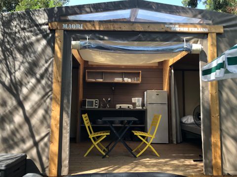 TENTE TOILE ET BOIS 4 personnes - MAORI