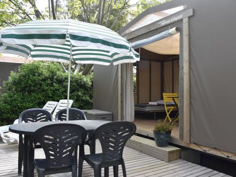 TENTE TOILE ET BOIS 4 personnes - MAORI