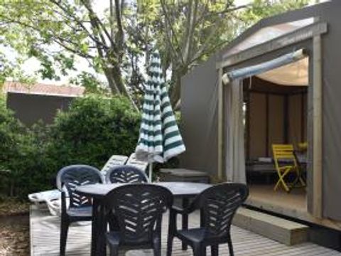 TENTE TOILE ET BOIS 4 personnes - Maori 2 pièces 4 personnes