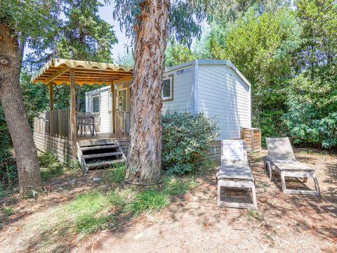 MOBILHOME 6 personnes - Mobile-home | Premium | 3 Ch. | 6 Pers. | Terrasse surélevée | Clim.