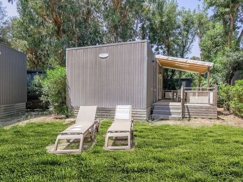 MOBILHOME 8 personnes - Mobil-home | Ultimate | 3 Ch. | 6/8 Pers. | Terrasse surélevée | 2 SDB | Clim.