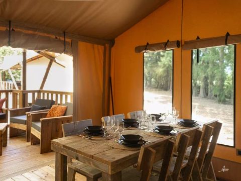 Tente 5 personnes - Luxury Lodge 3 Pièces 4/5 Personnes
