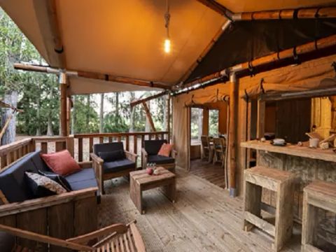 Tente 5 personnes - Luxury Lodge 3 Pièces 4/5 Personnes