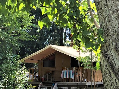 LODGE 4 personnes - Ecolodge sans sanitaires pour 4 pers (2 chambres)