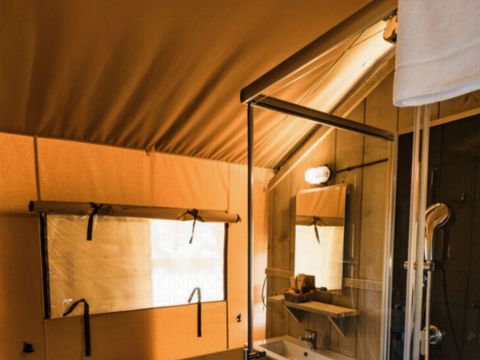 TENTE TOILE ET BOIS 4 personnes - Woodlodge 4 personnes (2 chambres)