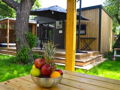 MOBILHOME 4 personnes - Lodge Prestige Natura 4 Pers.