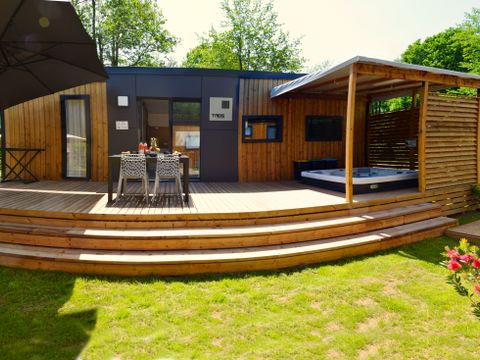 MOBILHOME 6 personnes - Lodge Prestige Natura 6 Pers.