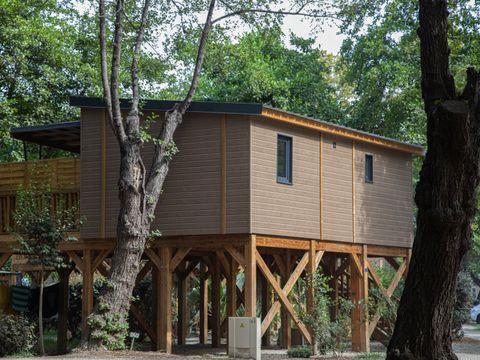 MOBILHOME 7 personnes - Lodge Prestige Pilotis Vue Mer 7 Pers.