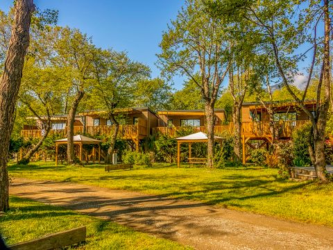 MOBILHOME 7 personnes - Lodge Prestige Pilotis Vue Mer 7 Pers.