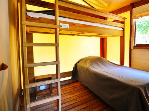 Tente en toile et en bois 5 personnes - Tente Lodge Cottu