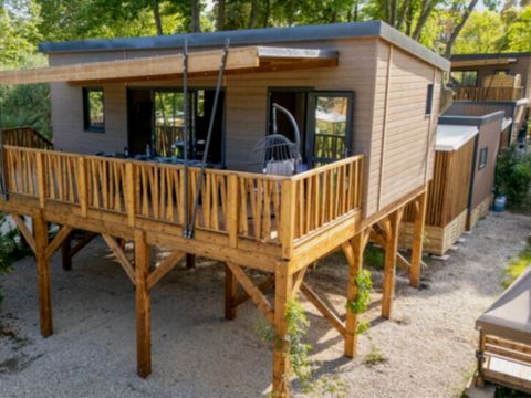 LODGE 7 personnes - Lodge Prestige Pilotis Côte Montagne 7P 3CH