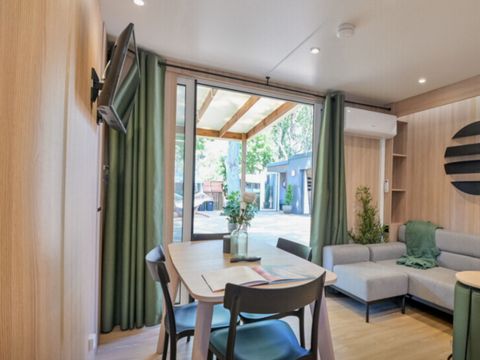 MOBILHOME 10 personnes - Cottage Premium Tribu SPA 10P 5CH