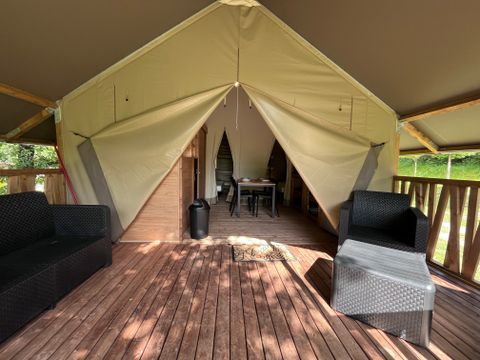 Hébergement 4 personnes - WOODY LODGE 24 M² avec sanitaires