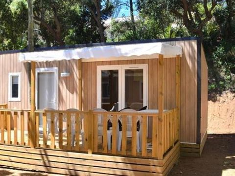 MOBILHOME 6 personnes - Mobil Home 2 ch 4/6 pl Terrasse semi-couverte sans Clim