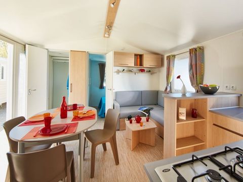 MOBILHOME 6 personnes - Mobil Home 2 ch 4/6 pl Terrasse semi-couverte sans Clim