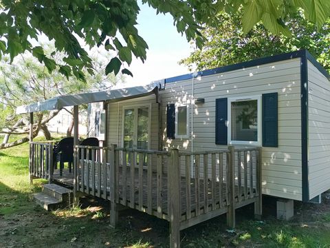 MOBILHOME 6 personnes - Mobil Home 2 ch 4/6 pl Terrasse semi-couverte sans Clim