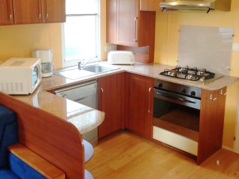 MOBILHOME 6 personnes - Mobil Home CC282 - 40 m² - 3 Chambres - Climatisation