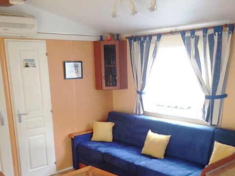 MOBILHOME 6 personnes - Mobil Home CC282 - 40 m² - 3 Chambres - Climatisation