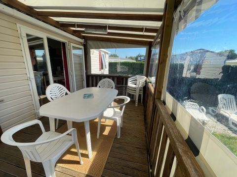 MOBILHOME 6 personnes - Mobil Home CC725 - 40 m² - 3 Chambres - Climatisation