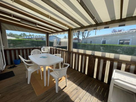 MOBILHOME 6 personnes - Mobil Home CC725 - 40 m² - 3 Chambres - Climatisation