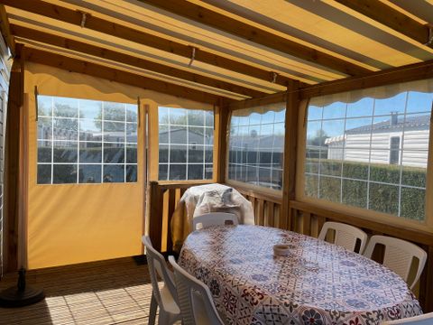 MOBILHOME 6 personnes - Mobil Home CC727 - 40 m² - 3 Chambres - Climatisation