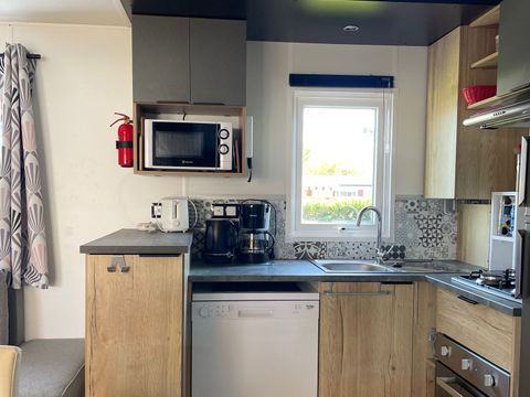 MOBILHOME 6 personnes - Mobil Home CC727 - 40 m² - 3 Chambres - Climatisation