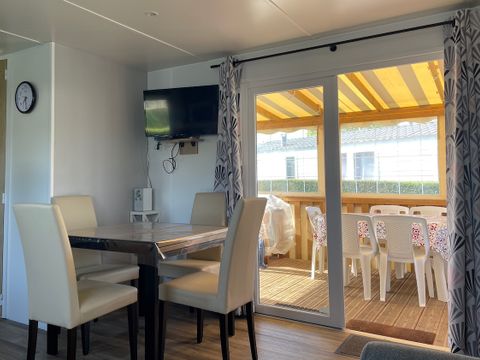 MOBILHOME 6 personnes - Mobil Home CC727 - 40 m² - 3 Chambres - Climatisation