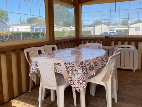 MOBILHOME 6 personnes - Mobil Home CC727 - 40 m² - 3 Chambres - Climatisation