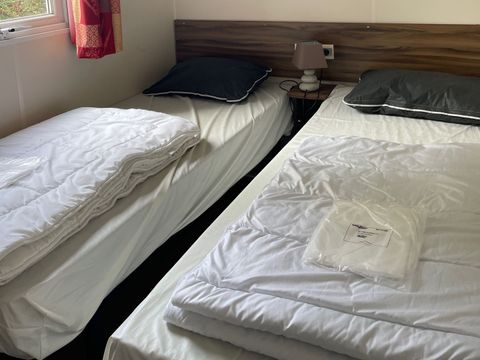 Mobilhome 6 personnes - CC995 - 40m2 - 3 chambres - CLIM-lave-vaisselle-lave-vaisselle-2 salles de bain
