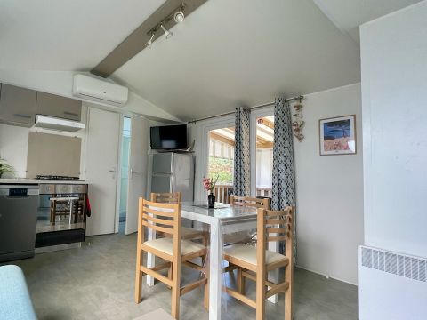 MOBILHOME 6 personnes - MOBIL-HOME CC 652 3 CH CLIM 36M2