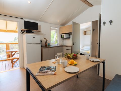 MOBILHOME 6 personnes - Cottage Prestige 3 chambres - Vue mer