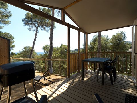 MOBILHOME 4 personnes - Sunêlia Prestige 2 chambre vue mer