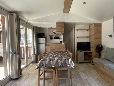 MOBILHOME 6 personnes - Mobil-home BA45 - 40m² - 3 chambres 6 pers - CLIM