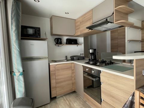 MOBILHOME 6 personnes - Mobil-home BA45 - 40m² - 3 chambres 6 pers - CLIM