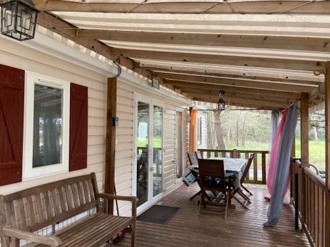 MOBILHOME 6 personnes - BA337 44 m² - 3 chambres - Climatisation -  2SDB - 2WC