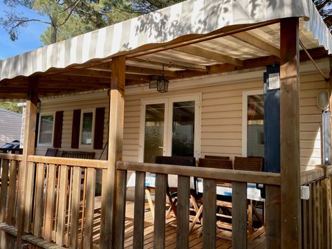 MOBILHOME 6 personnes - BA337 44 m² - 3 chambres - Climatisation -  2SDB - 2WC