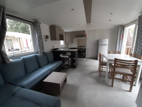 MOBILHOME 6 personnes - BA686 41 m² 3 chambres - Climatisation - 2 SDB - 2 WC