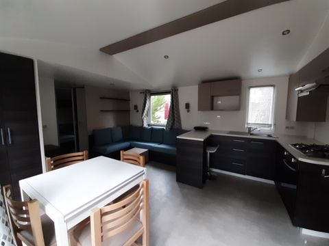 MOBILHOME 6 personnes - BA686 41 m² 3 chambres - Climatisation - 2 SDB - 2 WC