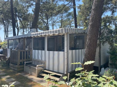 MOBILHOME 6 personnes - Mobilhome 2 chambres (Immobilhome) climatisation